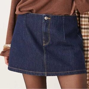ASOS Dark Blue Mini Skirt